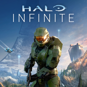 Cover art for Halo Infinite video game.